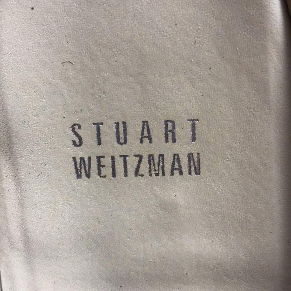 Stuart Weitzman pearl iridescent mule with rhinestones size 10 - Picture 4 of 9